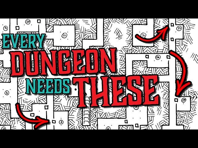 10 Things All Dungeon Maps Must Have in D&D