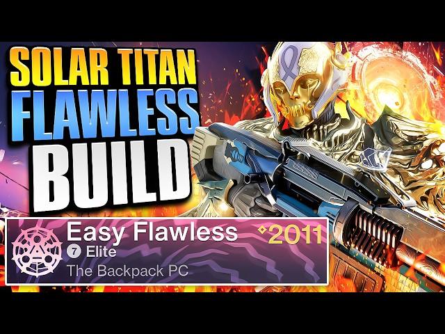 Titan Build Makes SOLO FLAWLESS EASY!!! | Destiny 2 Vesper's Host