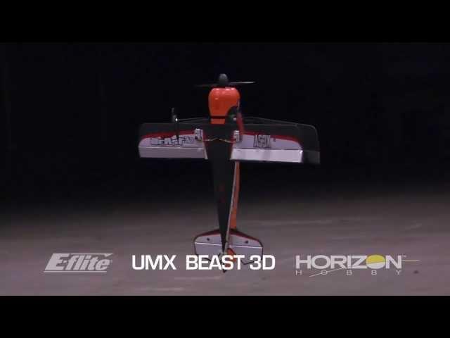 UMX Beast 3D BNF Basic with AS3X Technology by E-flite