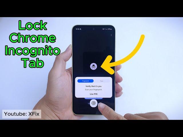 How to Lock your Chrome Incognito Tab on Android