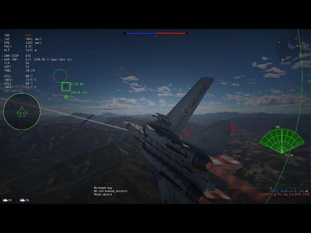 Insane bore, AIM-9H - War Thunder - PS5