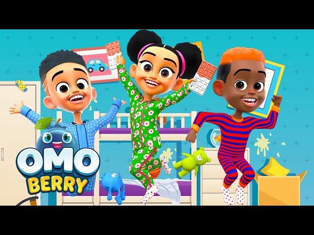 Pajama Jam | Pajama Party Song & Kids Dance Song About Left & Right | OmoBerry