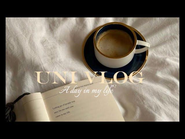 UNI VLOG | 23 year old girl in her first year of college living in italy. Productive study day