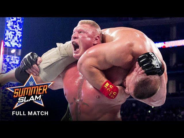 FULL MATCH - John Cena vs. Brock Lesnar - WWE Title Match: SummerSlam 2014