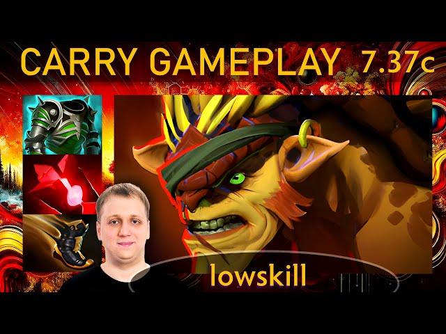  7.37c lowskill Bristleback |K+A-D - 23 KP - 69%| Carry Gameplay - Dota 2 Top MMR