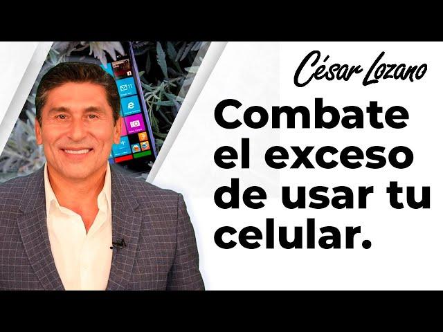 5 tips para combatir la adicción al celular | Dr. César Lozano.