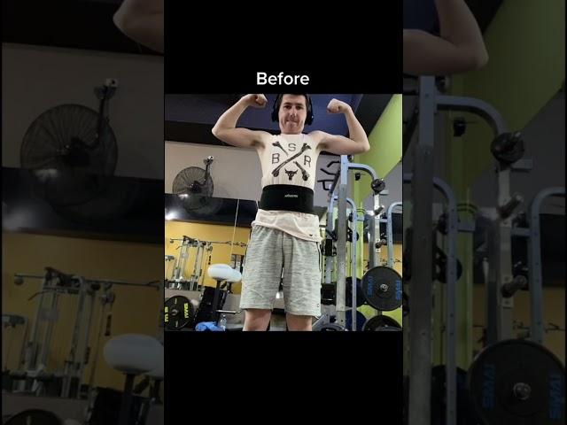 INSANE 6 Month Gym Transformation #shorts