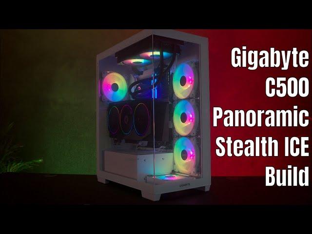 Gigabyte C500 Panoramic Stealth Ice Build - Intel 265k, Z890, 4070 Super, Kingston Ram & SSD