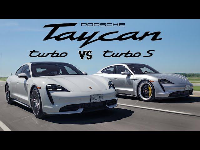 Taycan Turbo vs Turbo S Review - Better than a Porsche 911 Turbo S!