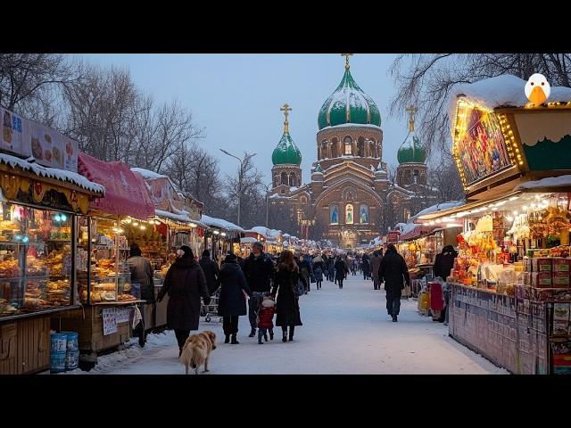 Harbin, China Largest Metropolis in the Far East with 10 Million People (4K UHD)