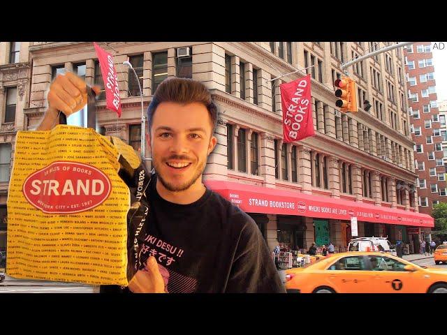 this new york bookstore has 18 MILES of books... so let's go