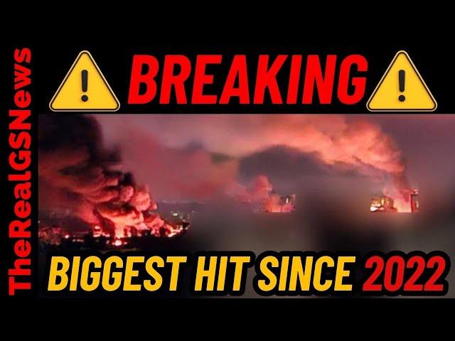 ️ EMERGENCY ALERT! 'DIRECT HIT' - THOUSANDS RAN TO UNDERGROUND SHELTERS - IT'S RAINING FIRE