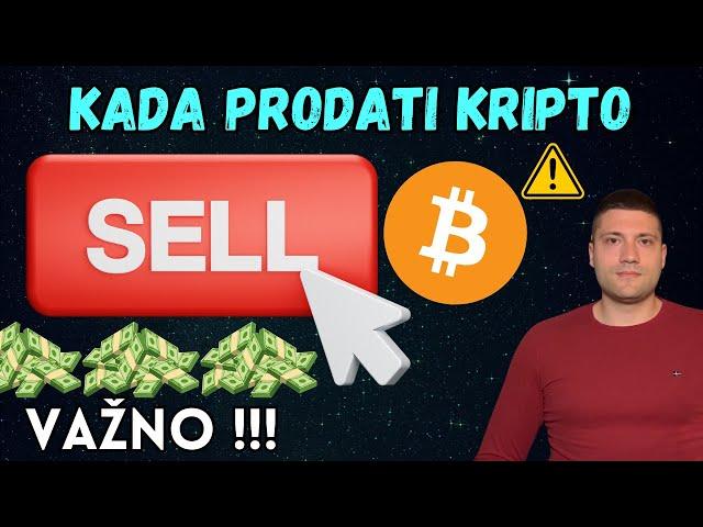 Vrijeme za PRODAJU? | Kada prodati kripto | VAŽNO! | #kriptovalute #zarada