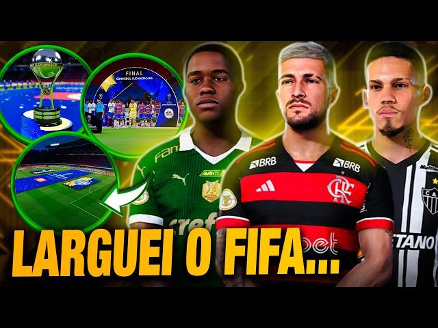 Eu LARGUEI o FIFA pra jogar ESSE JOGO... 