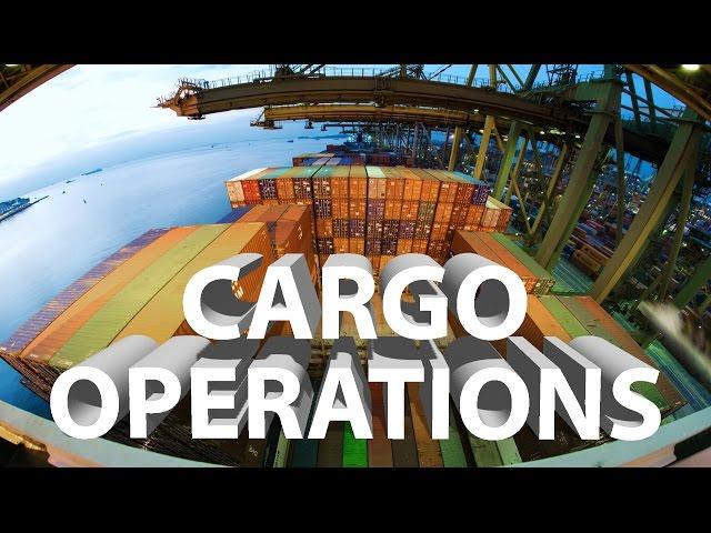 How are Containers Loaded? |  Cargo Operations on Container Ship