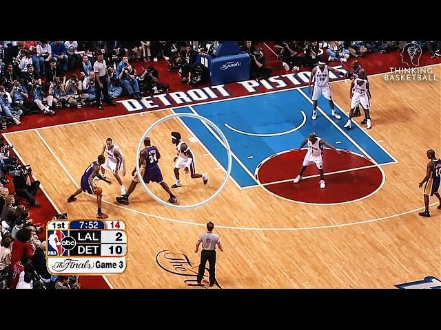 Why No One Could Score on the ‘04 Pistons || Thinking Basketball