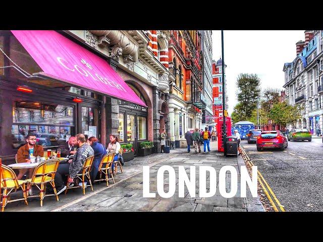 Expensive London City Tour | 4K HDR Chelsea London Virtual Walking Tour | London Winter Walk