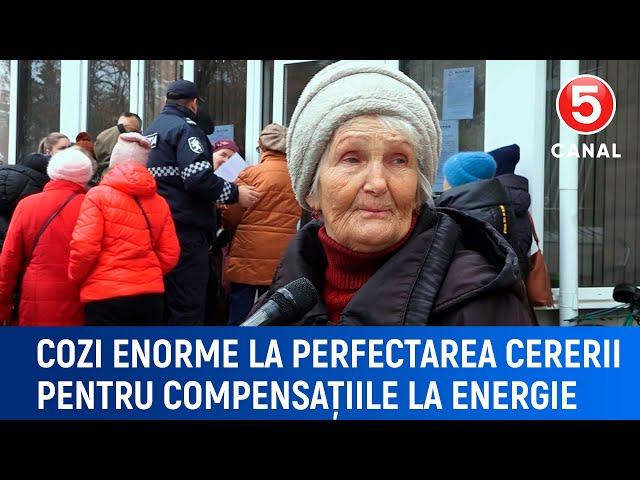 Cozi enorme la perfectarea cererii pentru compensațiile la energie