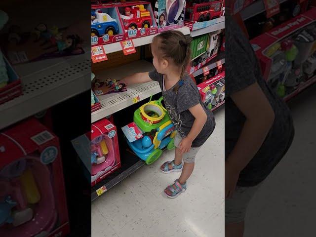 Cute 3-Year-Old Baby Girl Goes Toy Shopping Spree at @Walmart  #walmart #toys #babyproducts #toys