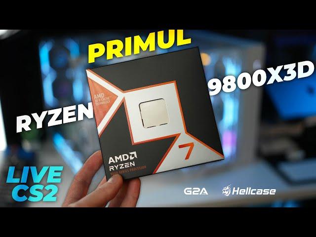 LIVE 🟡 CS2 pe 9800X3D RYZEN, bebe PENSIONAT - breaking news  !giveaway