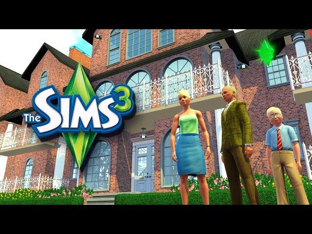 I renovated the ugly Landgraab mansion that EA built in Sunset Valley : Sims 3 Build & House Tour