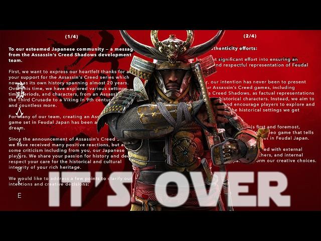 The Assassins Creed Shadows Yasuke Drama │ Explained in Autistic detail