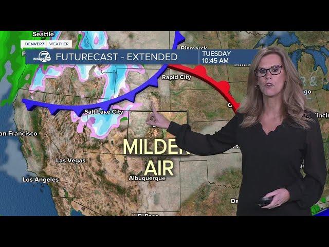 The sun is back! Another cold front arrives next week