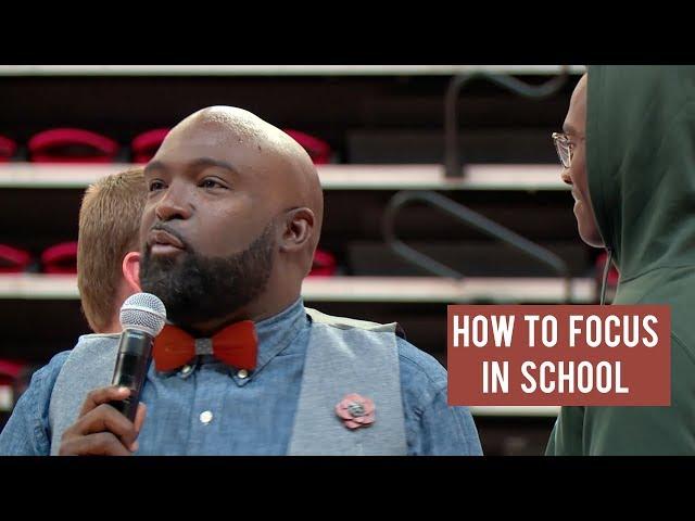 How to Focus on Studying | STEM Education Motivational Speaker - Kantis Simmons