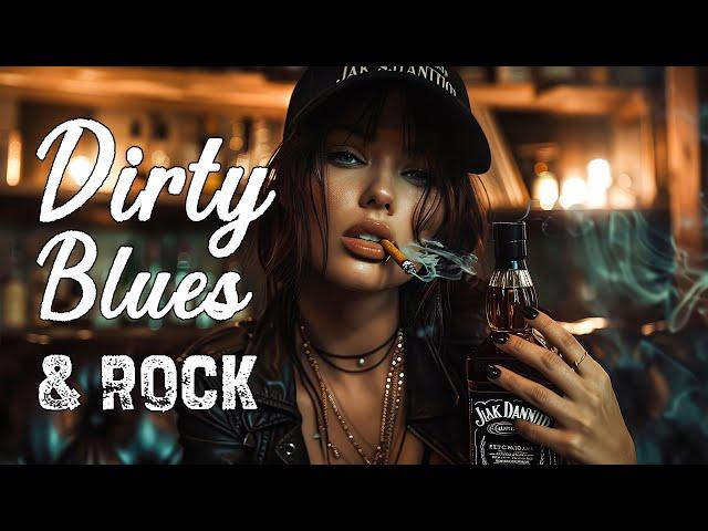 Dirty Blues Rock  Smooth Electric Guitar & Piano Blues Music to Listen to in Autumn  Elegant Blues