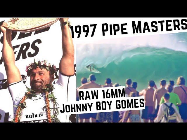 PIPE MASTERS ‘97 Johnny Boy Gomes SURF HISTORY