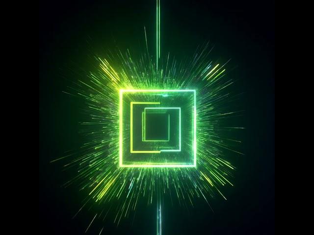 🟩 3d UI Burst of light particles