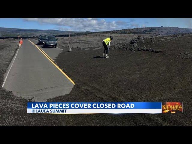 Kīlauea eruption continues with lava flow and tephra fallout on Hawaii Island