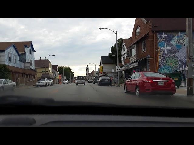 Milwaukee Wisconsin Historic Mitchell Street - South Side Inner City - July 2019