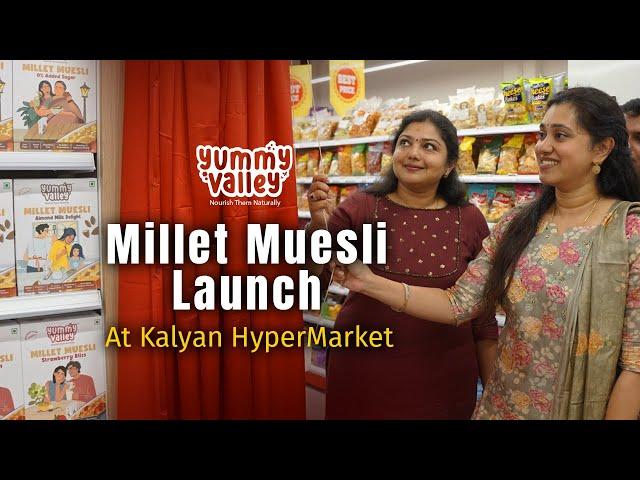 Savor the moments from our Millet Muesli launch event at Kalyan Hypermarket!