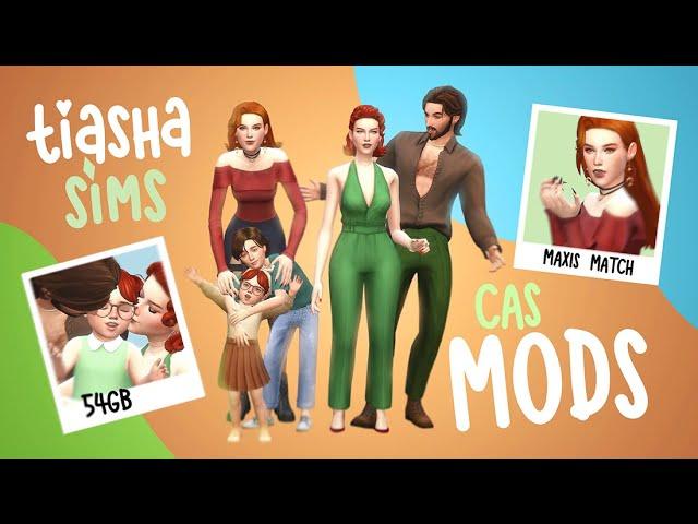  ПАПКА «MODS» ДЛЯ CAS | 57 ГБ MAXIS MATCH 