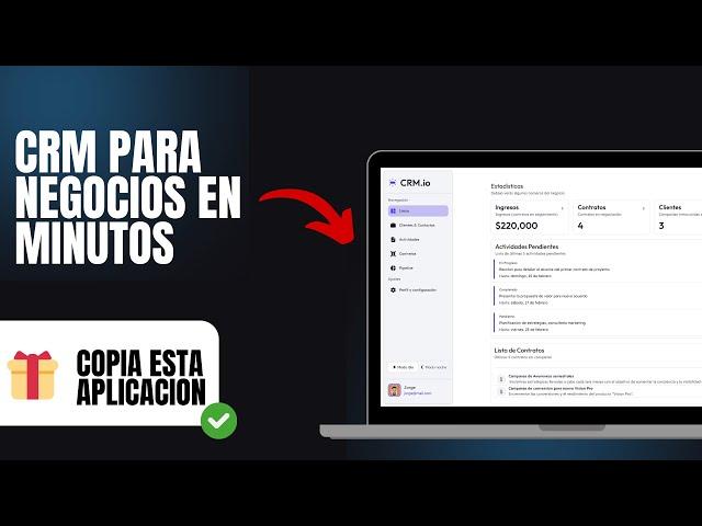 Como crear un CRM personalizado en minutos sin saber programar