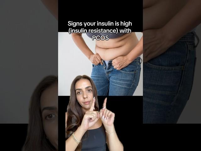 Signs of Insulin Resistance with #pcos