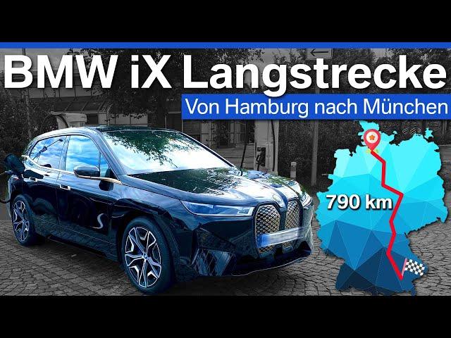 BMW iX Test und Review - Langstrecke mit E-Auto | iX xDrive40