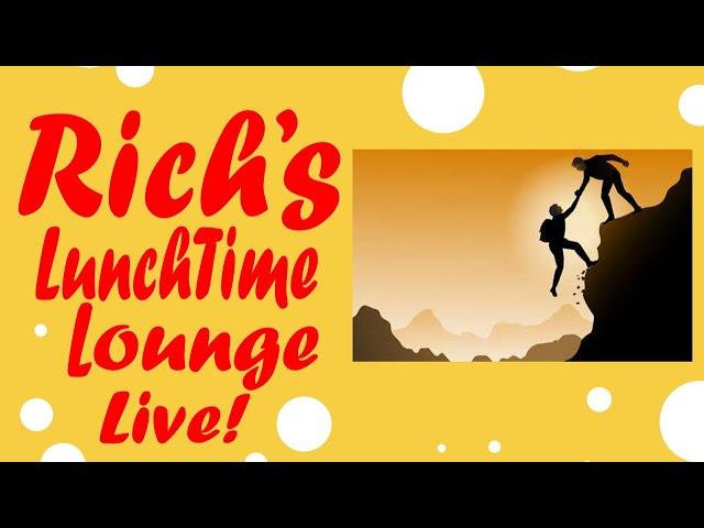 How to break into comics / How to get into creator owned publishing!  Rich's Lunchtime Lounge LIVE!!