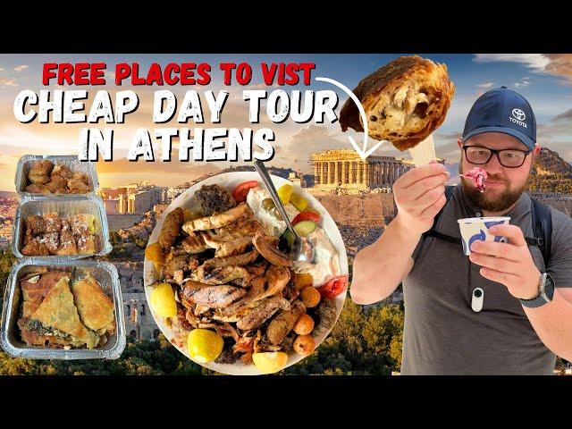 Cheap Eats & Ancient Streets  Athens on a Budget |THE FOOD-DEE TRAVELS