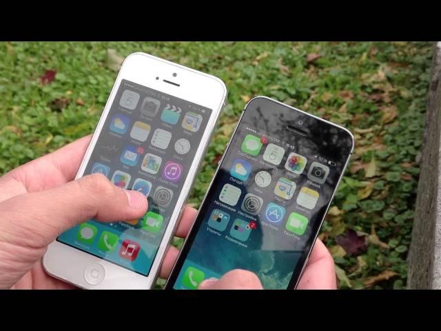 iPhone 5 vs iPhone 5S. Полное сравнение.