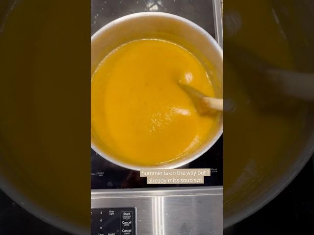 Summer is on the way but I already miss soup season #cooking #summer