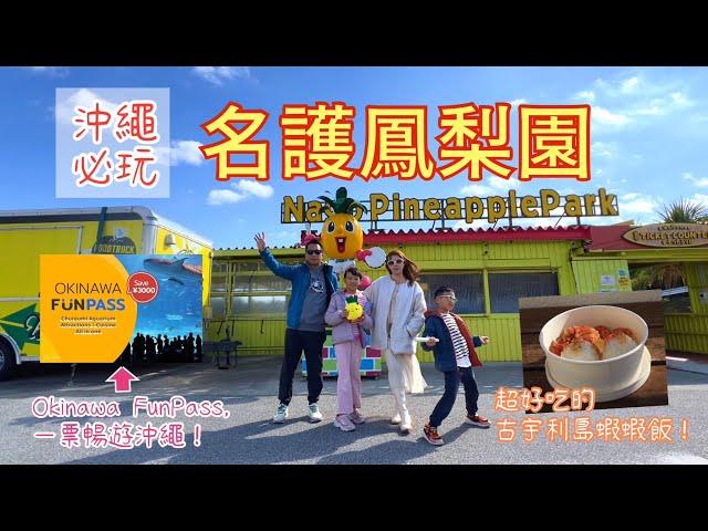 日本景點 沖繩景點 沖繩名護鳳梨園 Okinawa FunPass 沖繩必去景點 古宇利島 古宇利島蝦蝦飯 沖繩蝦蝦飯