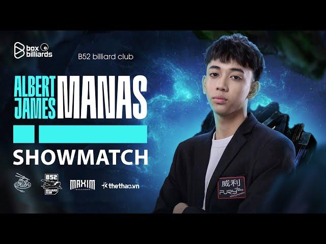  LIVE  | ALBERT JAMES MANAS VS ĐỊNH VẠN | RACE TO 15 | BILLIARDS POOL VN