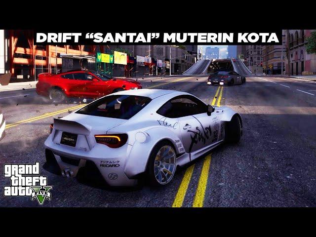 Nikmatnya Ngepot Pake Mobil Toyota GT86 Bodykit Karma  GTA 5 Indonesia Freeroam