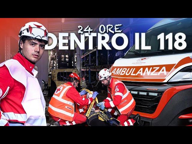 LAVORARE per 24 ORE su un'AMBULANZA del 118 - Giorno di Prova