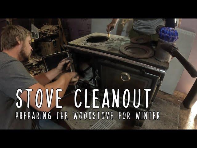 Cleaning the Woodstove - Getting it ready for winter