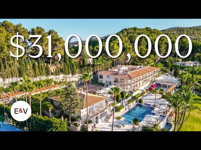 Inside this $31,000,000 Spanish Villa in Mallorca | EV Exclusive