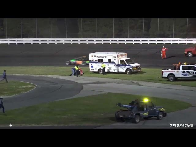 Fight after modified crash at Stafford Speedway (RunPokerGames.com)