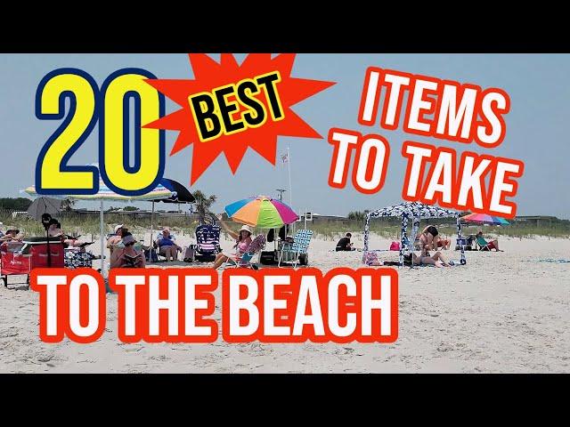 20 ITEMS YOU SHOULD ALWAYS PACK WITH YOUR BEACH BAG / TIPS-ESSENTIALS / THINGS TO CARRY TO THE BEACH